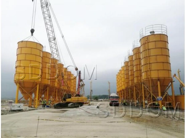 Bolted Cement Silo for Storage Cement Fly Ash Powder