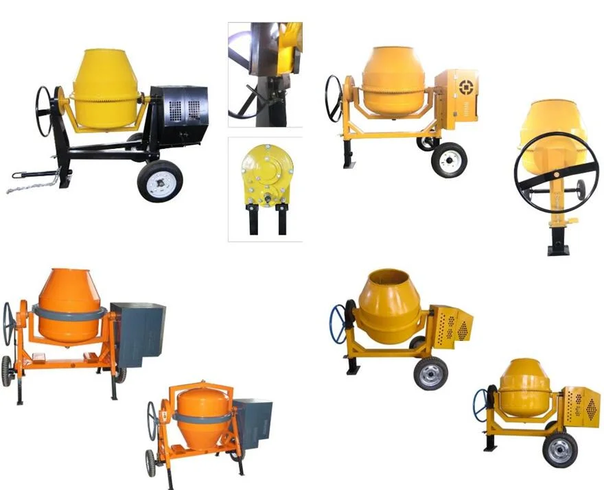 1 Bag Cement Portable Electric Motor/ Diesel Engine Cement /Concrete Mixer